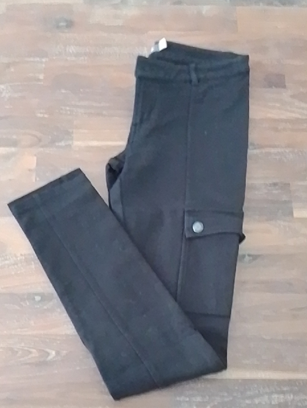 Roots Black Slim-Fit Pants